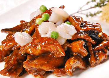 Eel with Shrimp