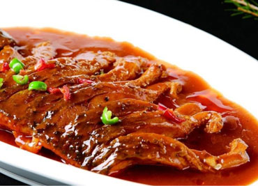 Fish Belly with Chili Sauce
