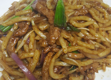 Shrimp Chicken Pork with Lao Mian Noodle