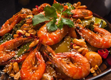 Hot Wok with Spicy Shrimp