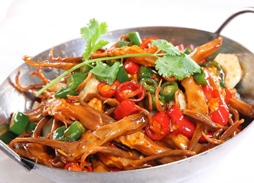 Spicy Hot Wok Duck Tongue